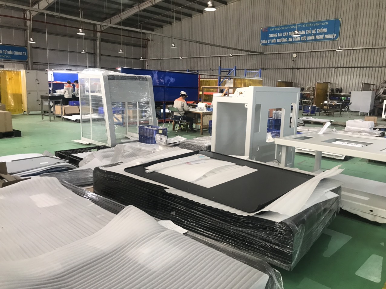 Packing area